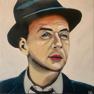 Frank Sinatra Painting